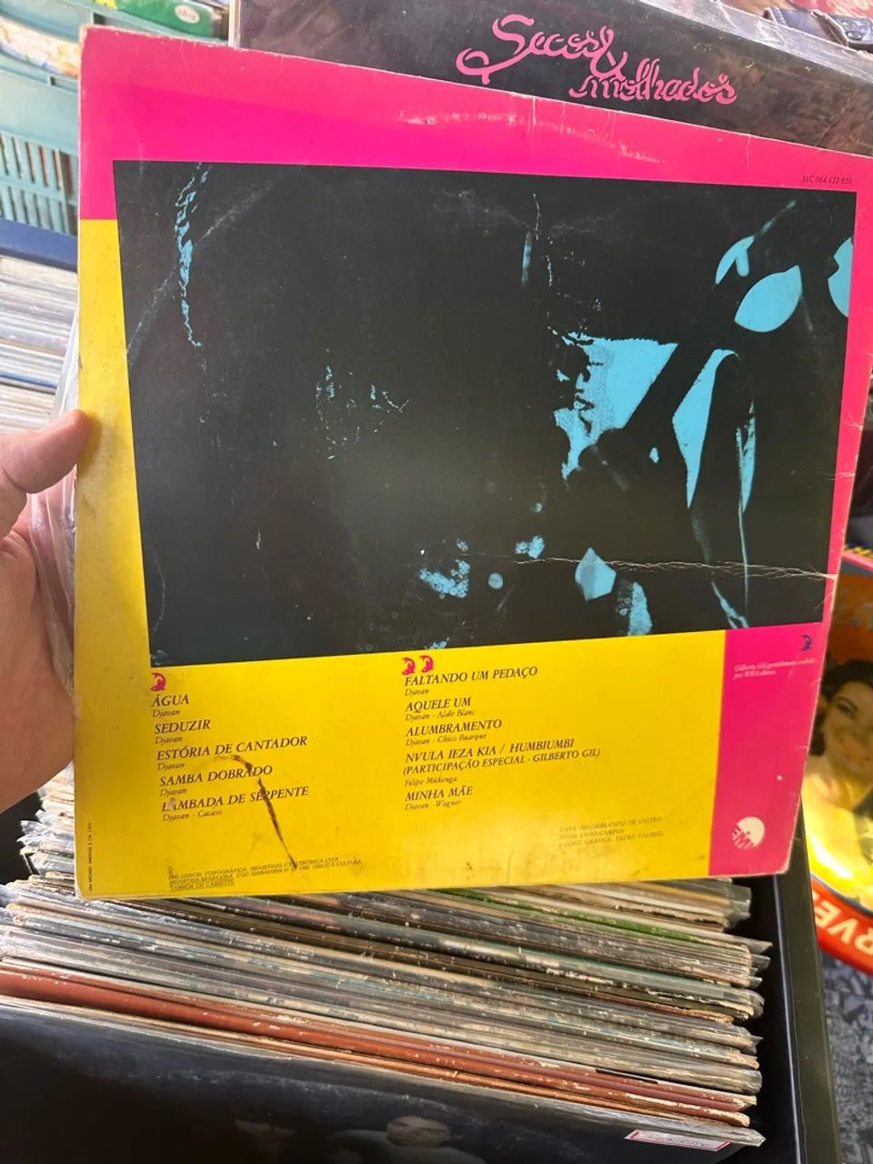 Disco de vinil Djavan Água (excelente) - Foto 2