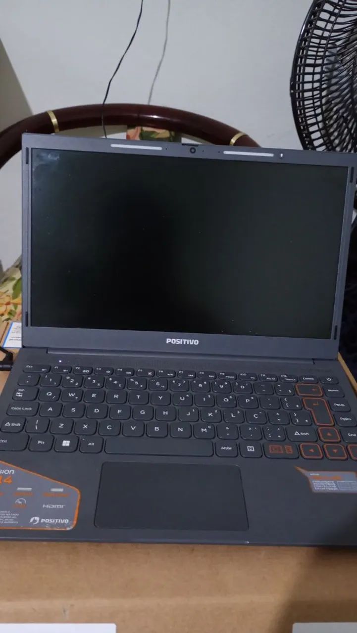 Notebook Positivo 128gb e 4gb de ram 