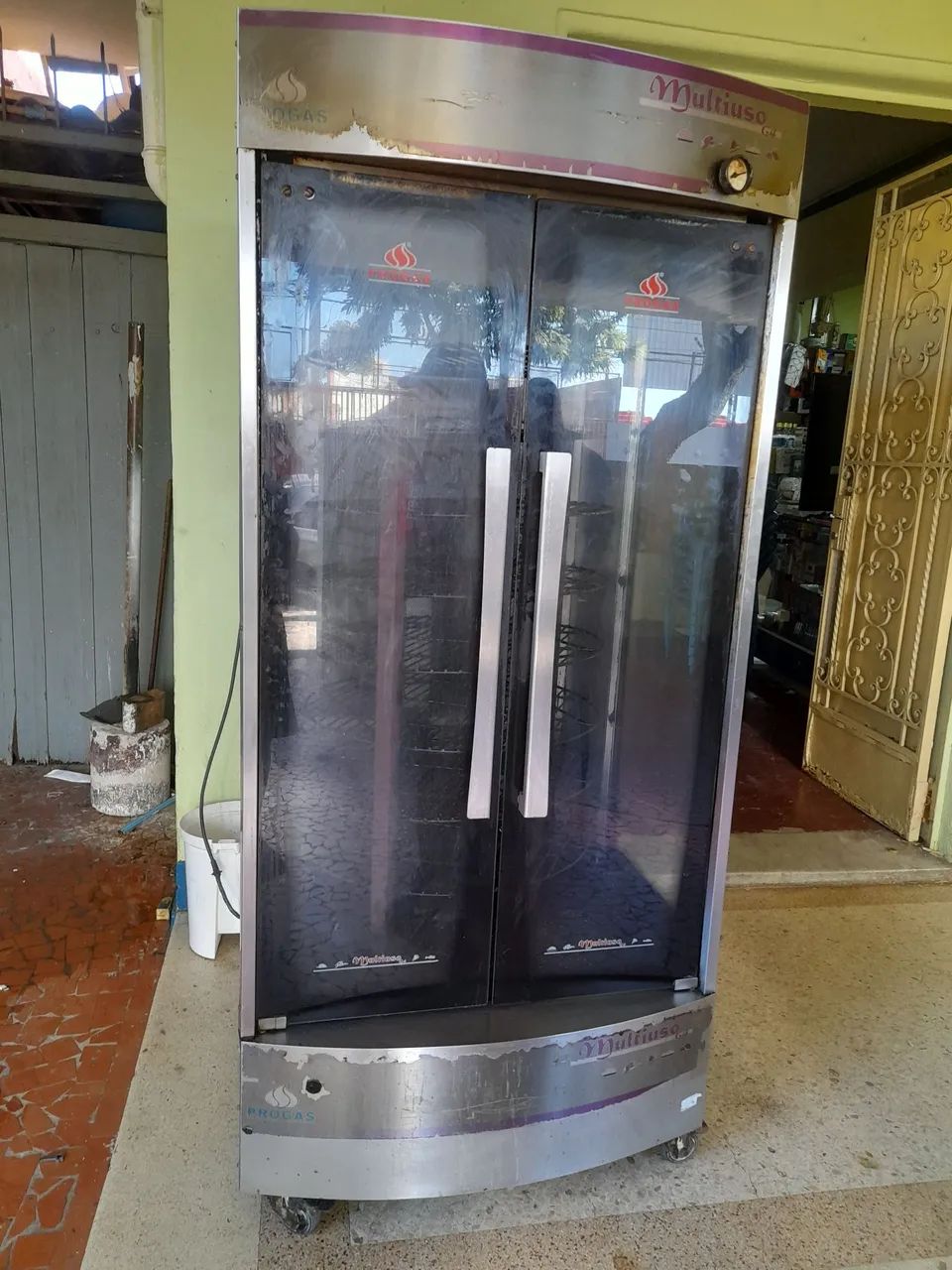 Máquina de asar frango 