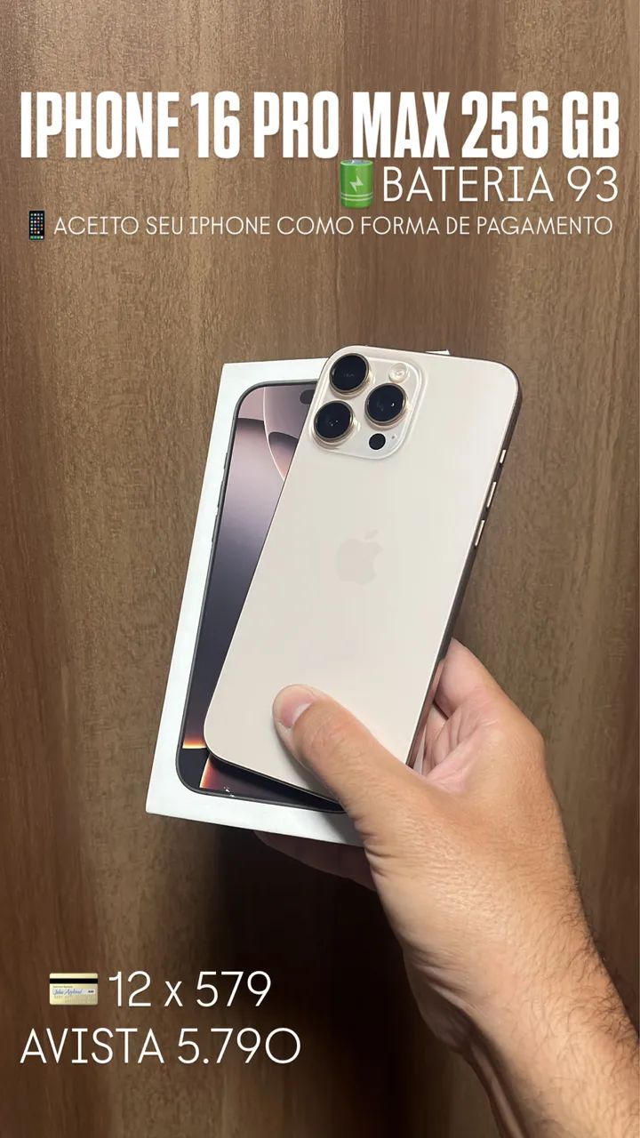 IPHONE 16 PRO MAX 256 GB 