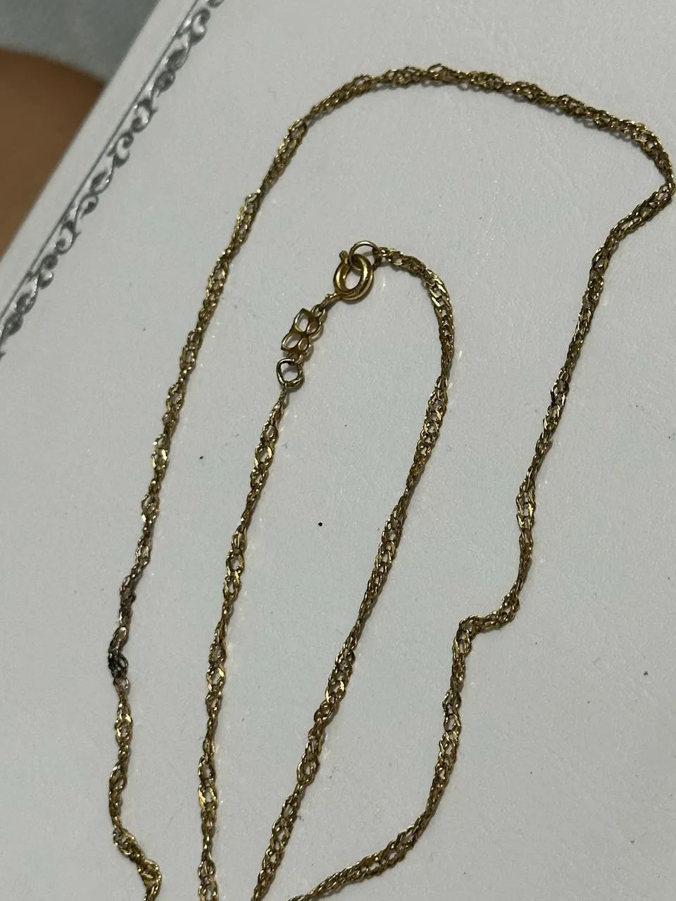 Corrente Singapura em Ouro 18k - 45cm - Foto 4