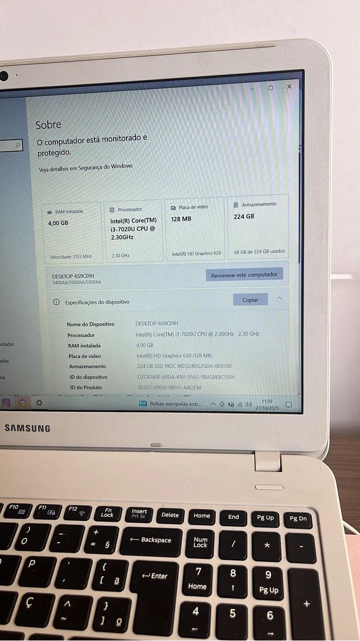 Notebook seminovo - Foto 3