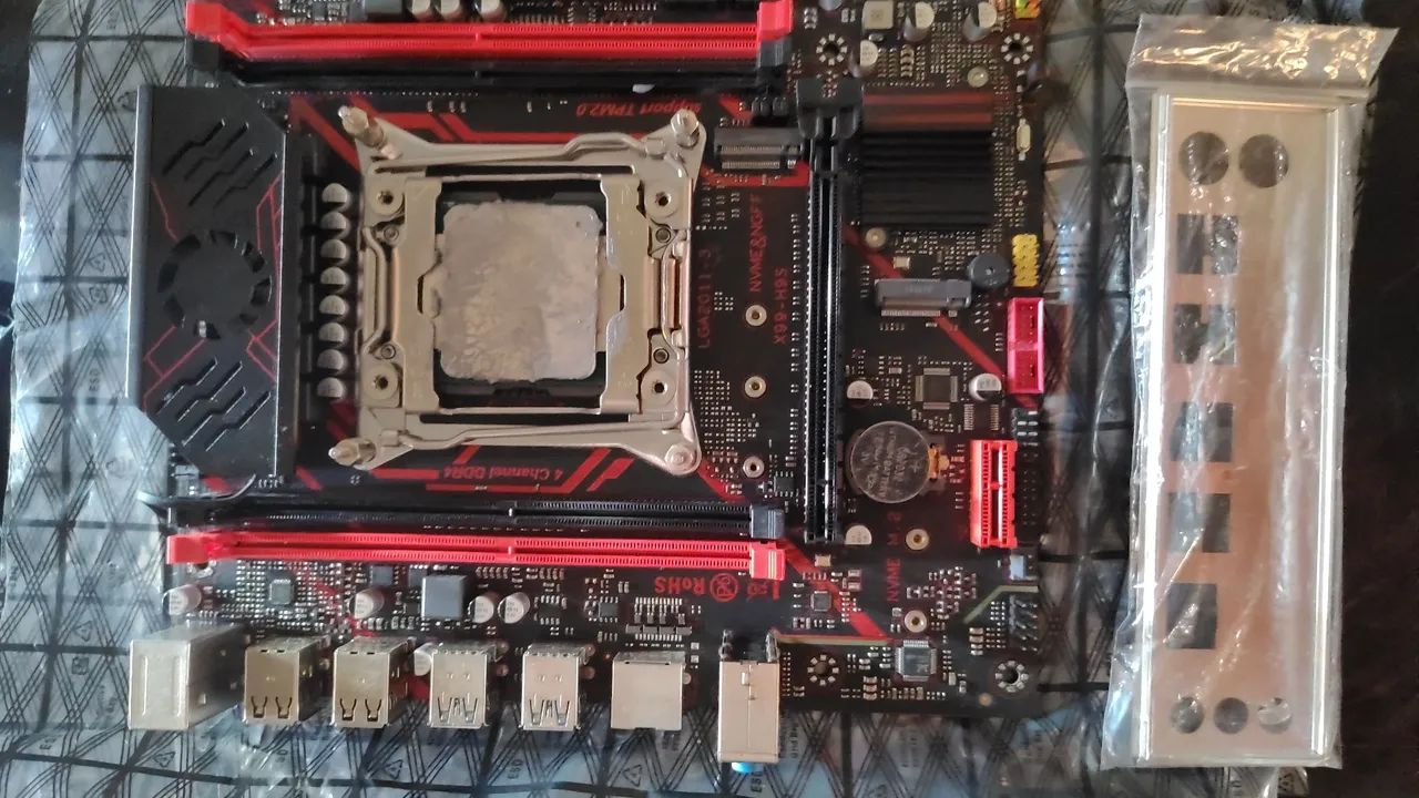 PLACA MÃE QIYIDA X99 H9S  - Foto 2