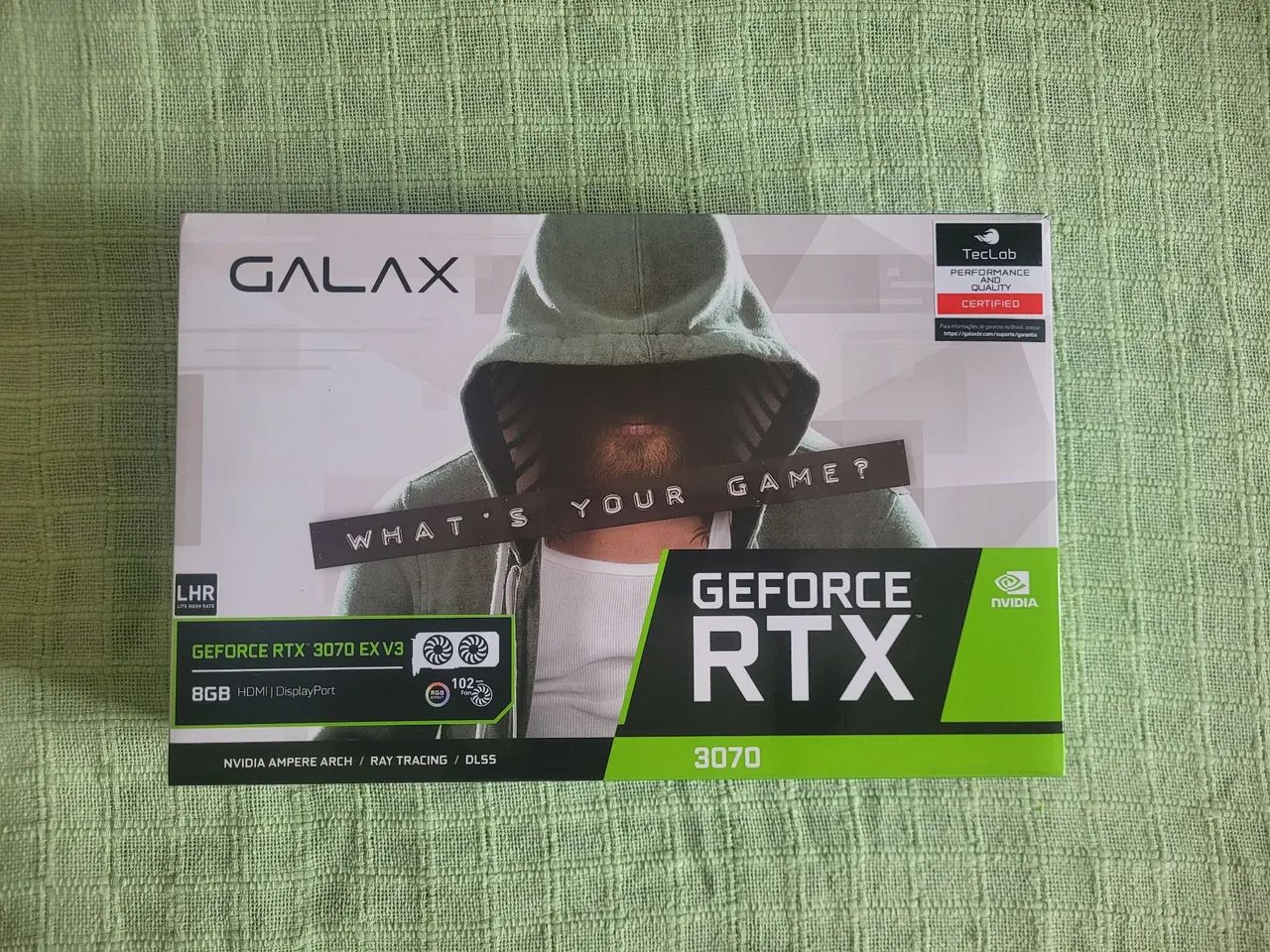 Placa de vídeo (GPU) Nvidia RTX 3070