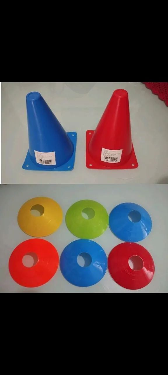 Vendo discos e cones para circuitos-pouquíssimo usado!