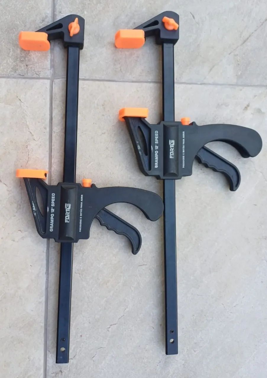 Grampo de Aperto Rápido Speed FORTGPRO de 12 e 24 Polegadas  - Foto 4