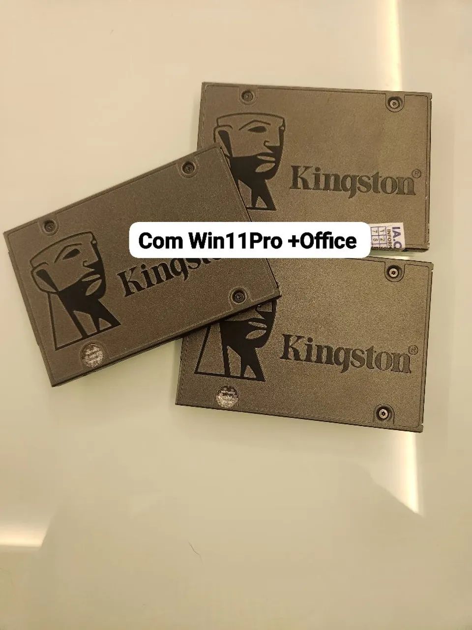 SSD SATA 240GB  Kingston com Windows 11+Pacote Office 