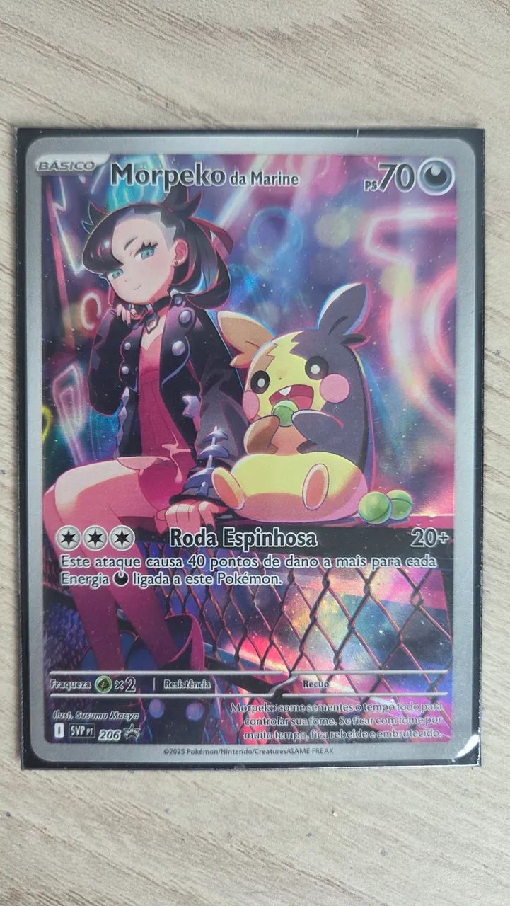 Carta Pokemon Moepeko da Marine MPVpt 206