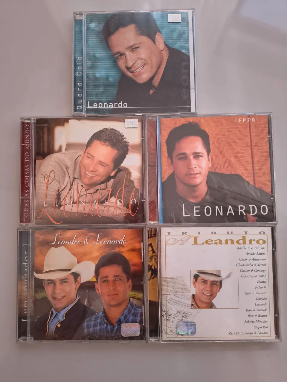 Cds Leandro e Leonardo 