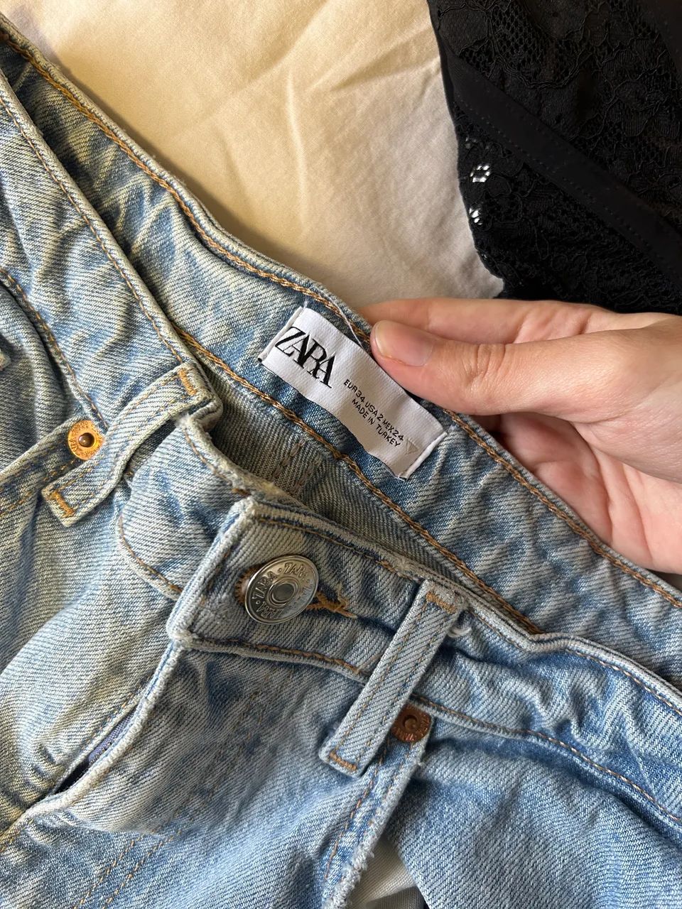 Calça jeans zara  - Foto 2