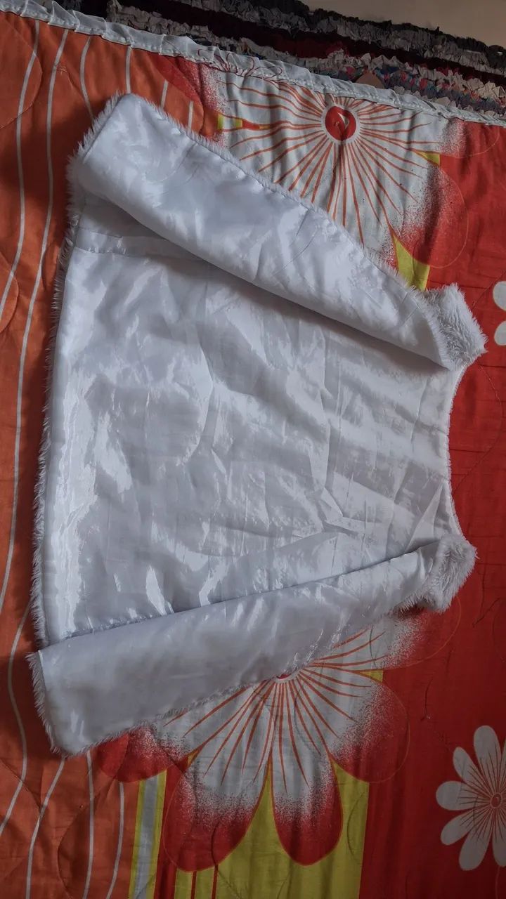 Colete peluciado  tam M - Foto 3