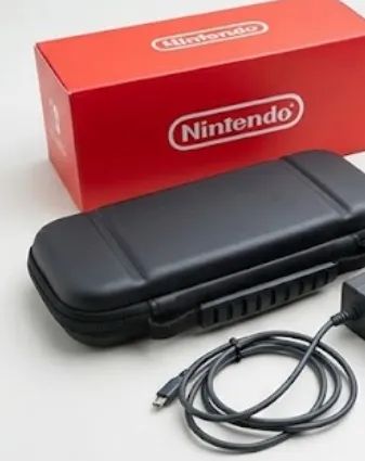 Nintendo Switch Lite Cinza - (Impecável na Caixa) + Pokémon Sword