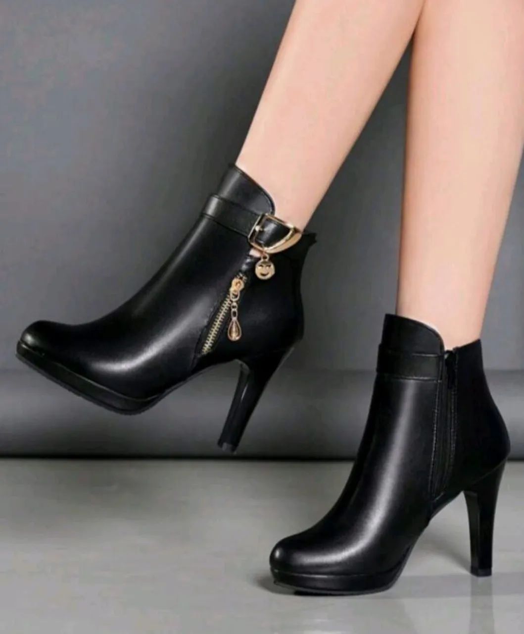 Bota feminina cano curto - Foto 3