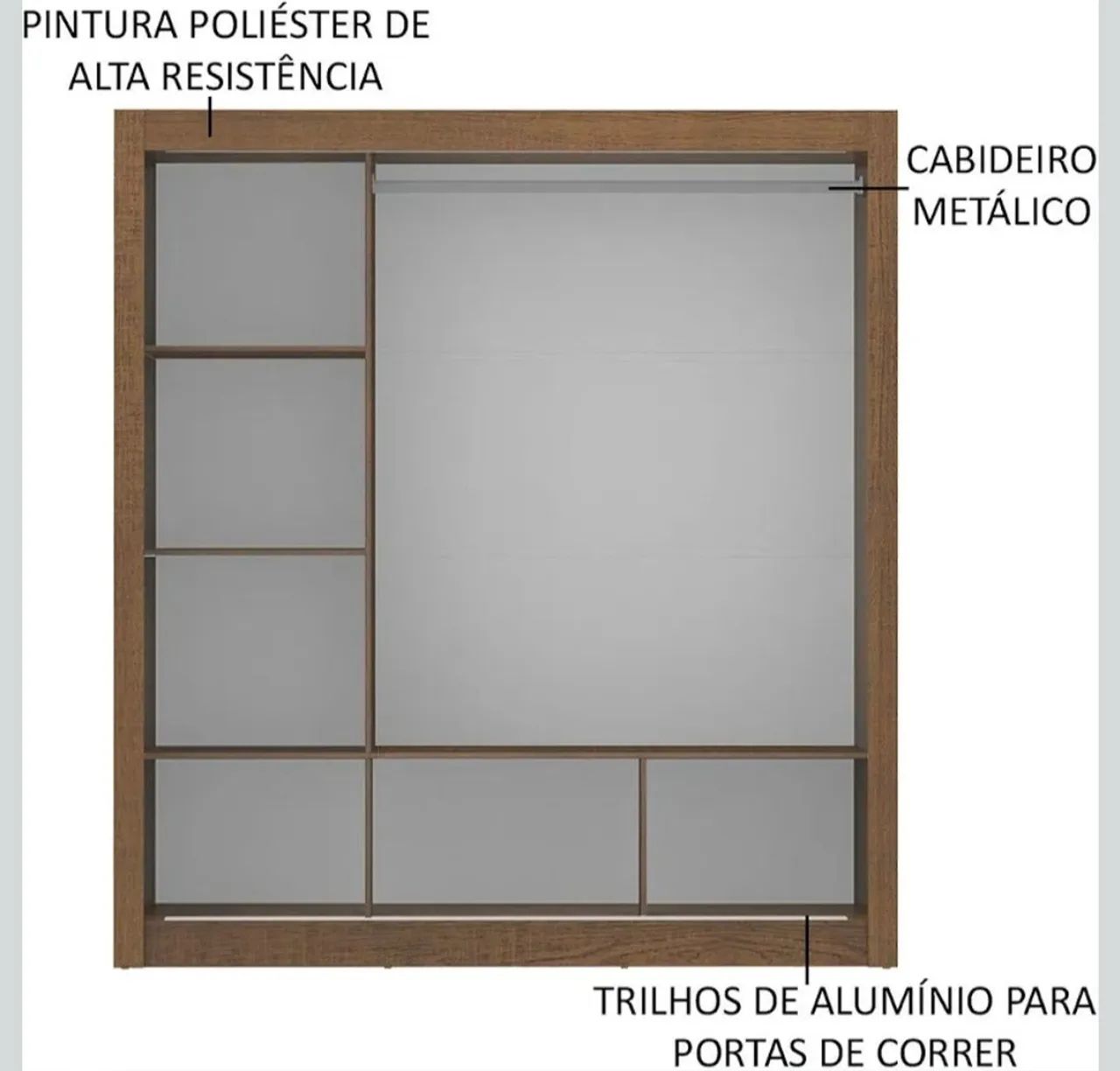 Guarda Roupa NOVO - Foto 2