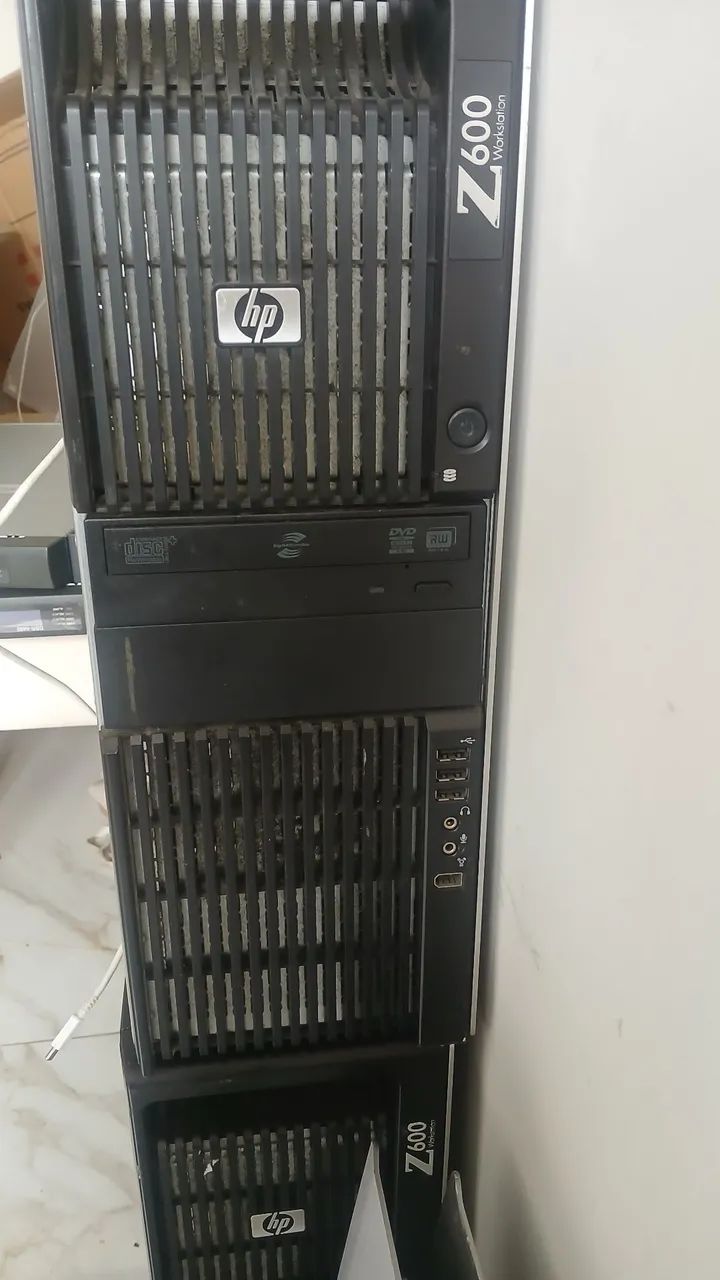 Computador HP Z600 Windows 7 Intel Xeon