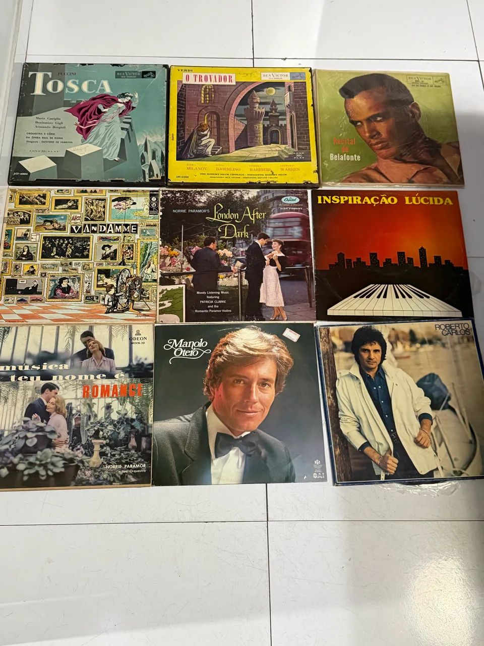 Discos de Vinil Lote 28 capas - Foto 2