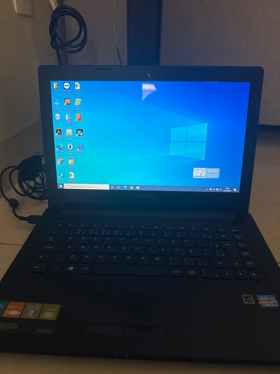 Notebook Lenovo G400s Intel core 15