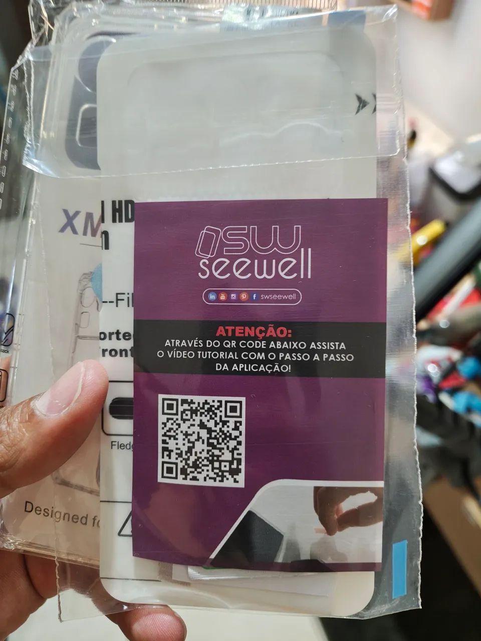 Capa e película traseira para Xiaomi 11 ultra  - Foto 3