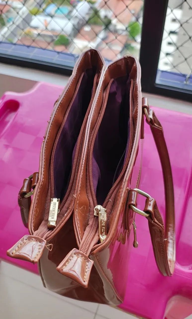 Bolsa envernizada  - Foto 3