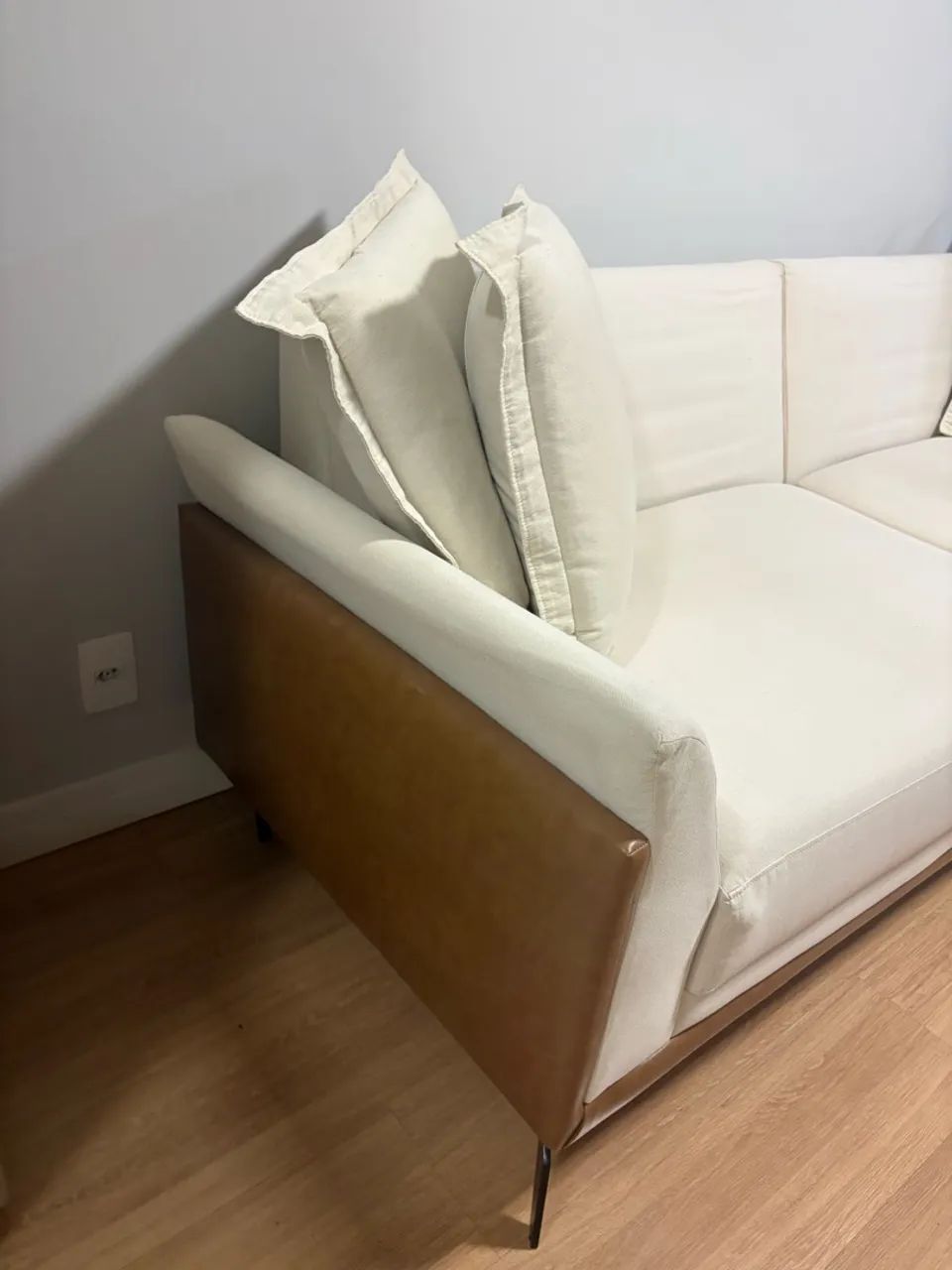 Vendo sofá de linho  - Foto 3