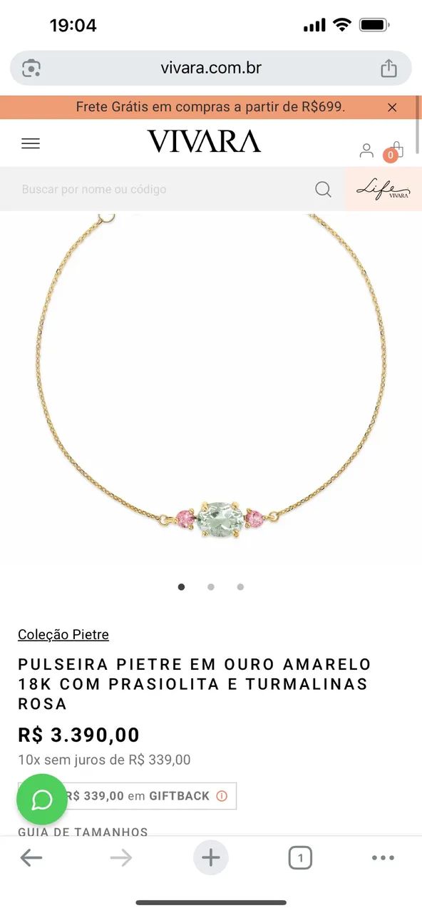 Pulseira Vivara  - Foto 2