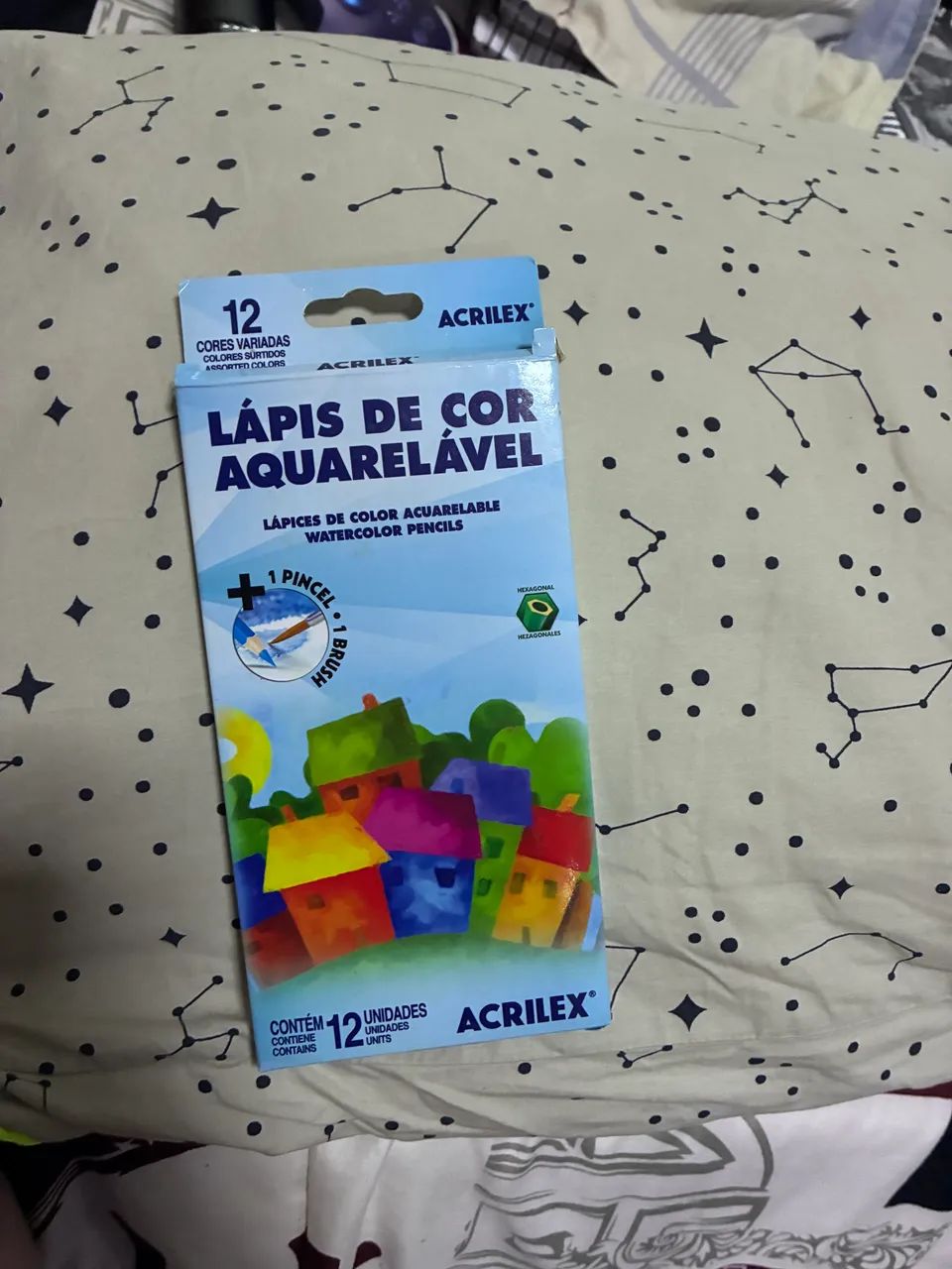 Lápis de cor Aquarelável Acrilex