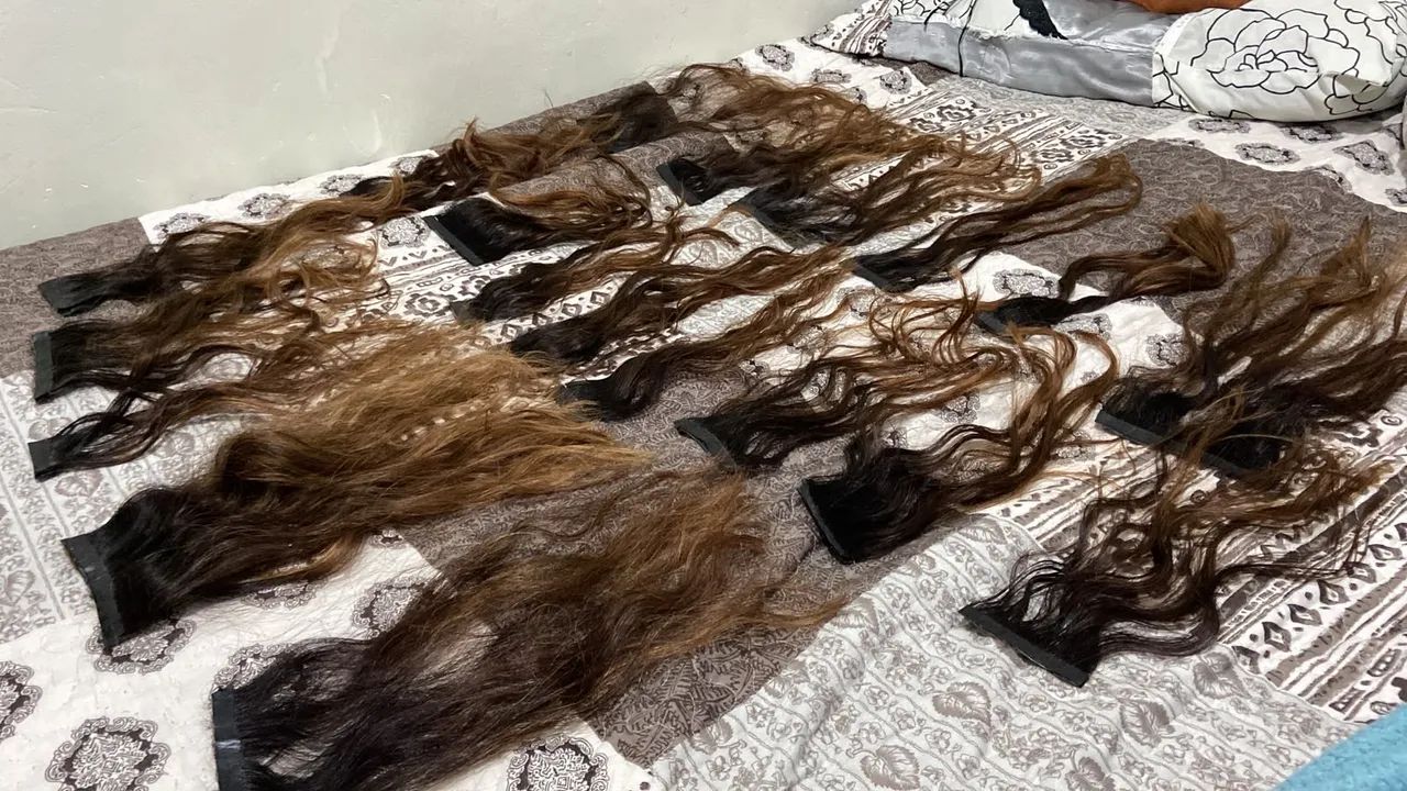 Mega Hair brasileiro 30 cm - 150 g - Foto 4