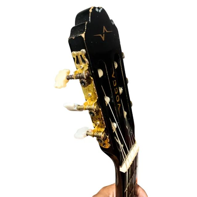 Violão Nylon Completo Capa Capotraste e Palheta - Foto 2