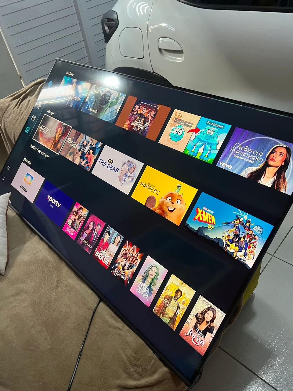 Smart tv Samsung 4k 55 polegadas QN55Q60BA - Foto 4