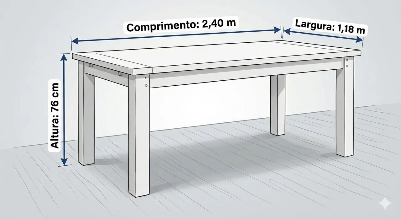 Vendo Mesa de Sala de Jantar  - Foto 5