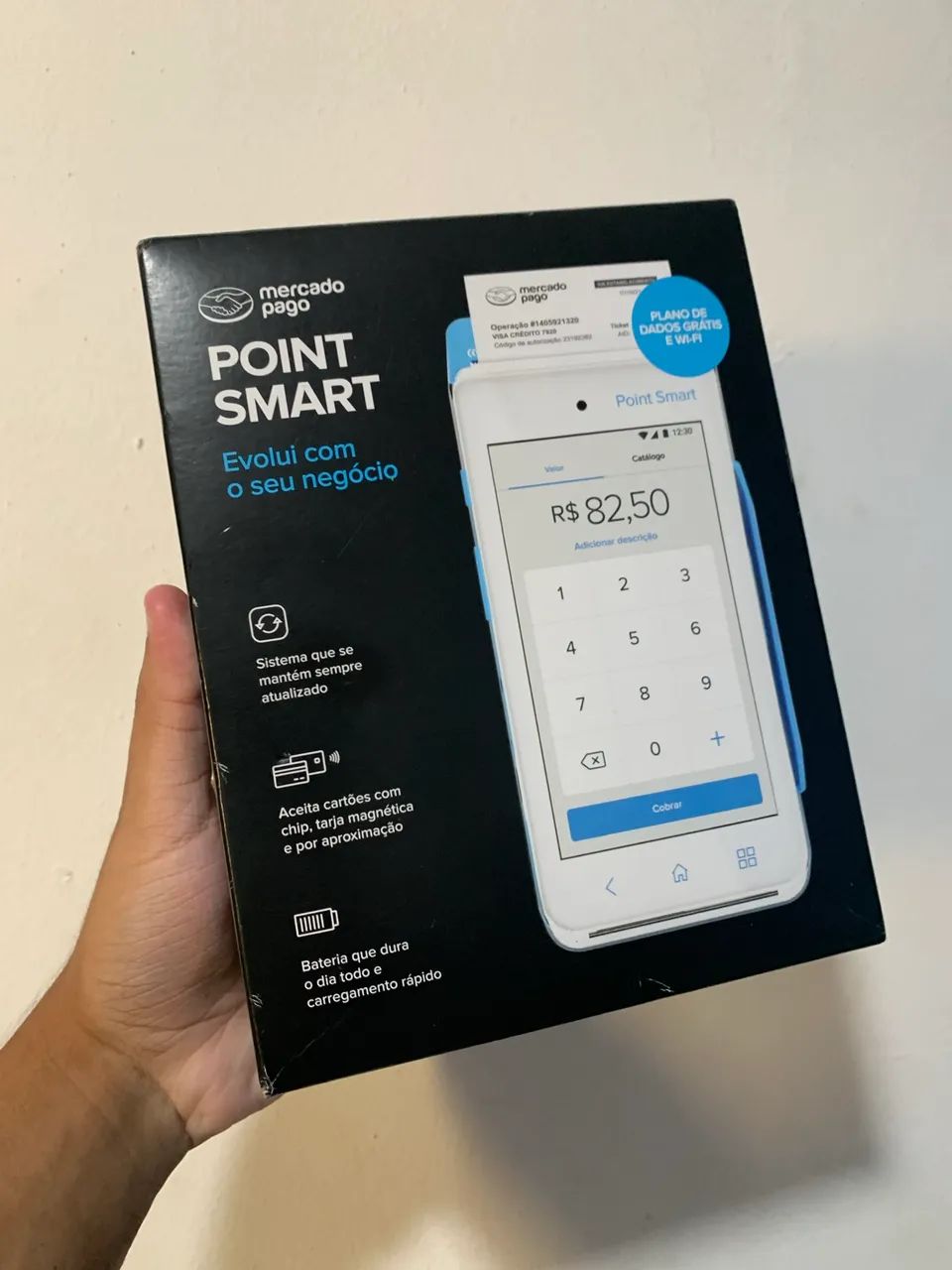 Maquininha Point Smart A910 Mercado Pago  - Foto 5