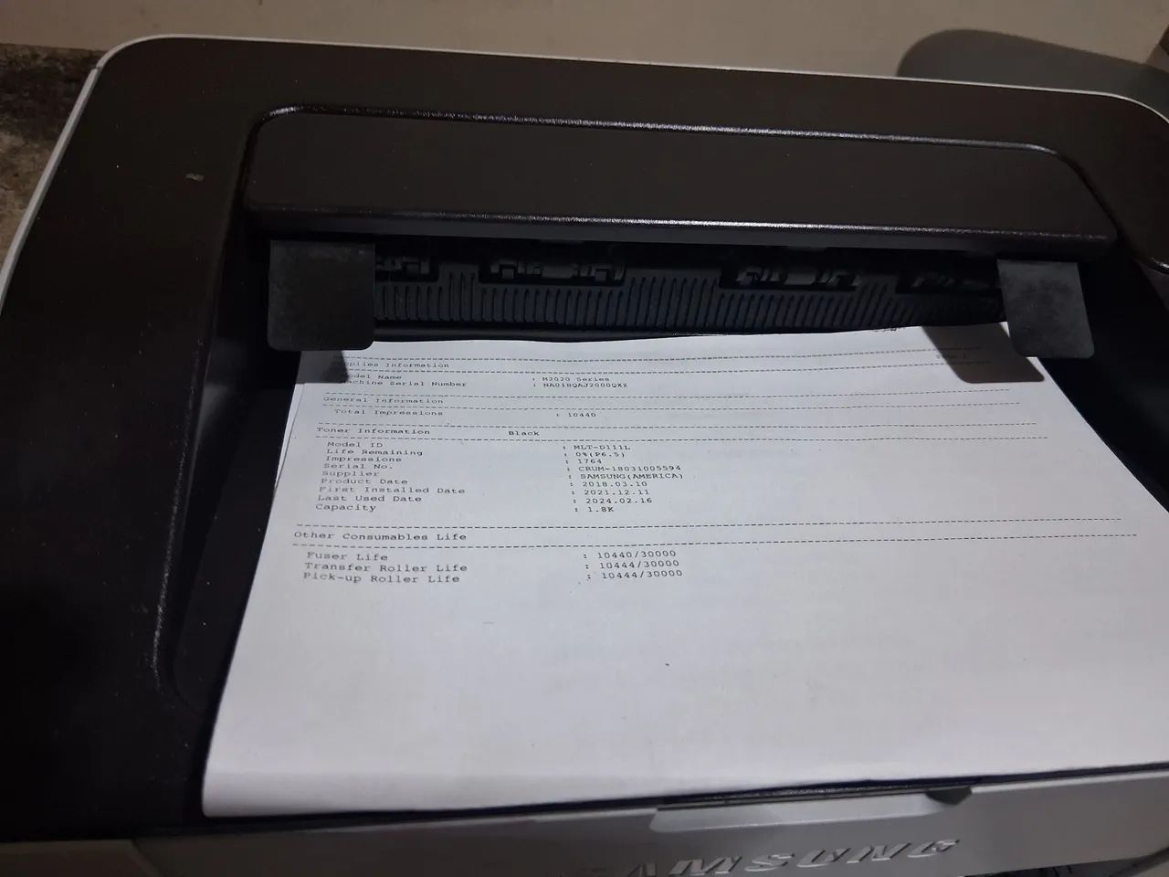 Impressora Samsung Xpress M2020 