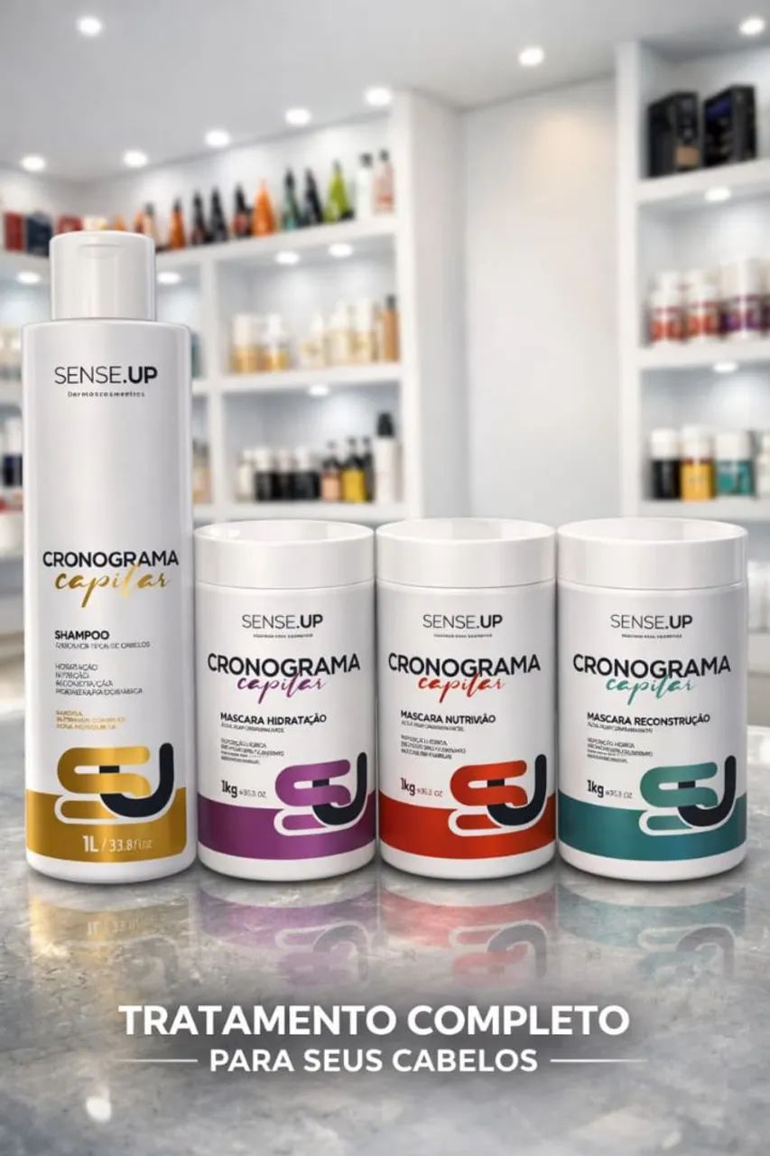 Kit cronograma sensuap profissional 