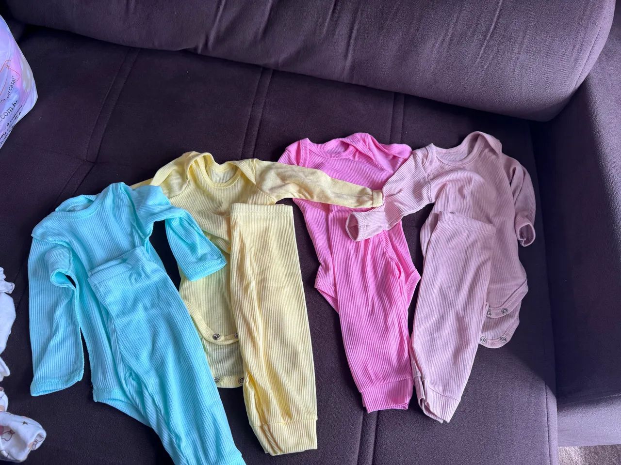 Roupas de bebê menina 0 a 3 meses  - Foto 3