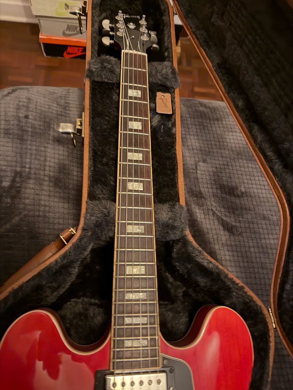 Gibson Memphis ES-335 Block Inlay Cherry Red USA (ES335) (ES 335