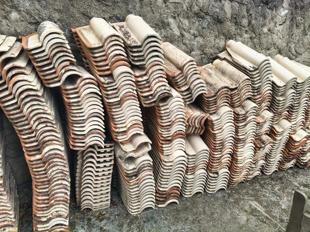Telhas de barro
