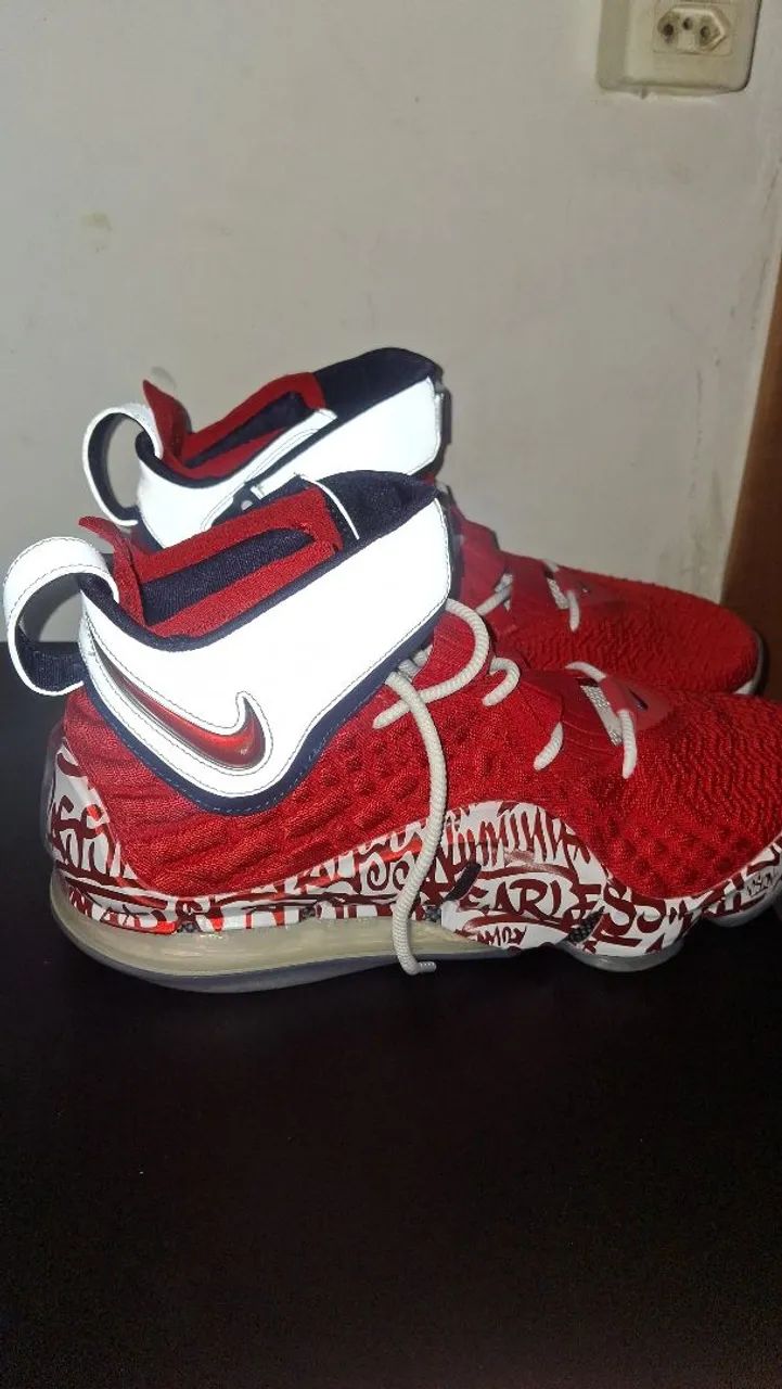 Nike LeBron 17 'LeBron 4 Red Graffiti' - Foto 5