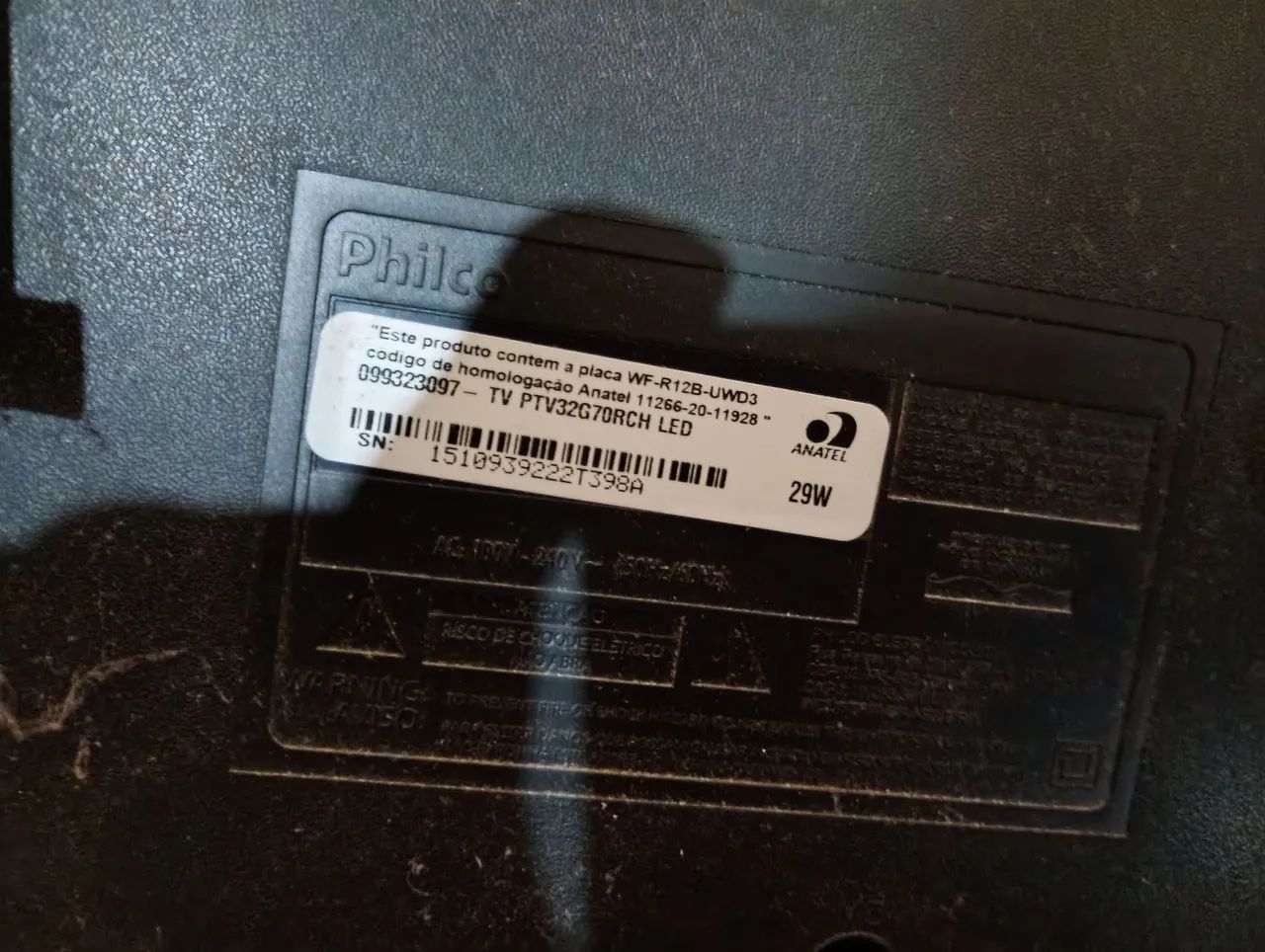 Tv Philco 32 com display quebrado  - Foto 2