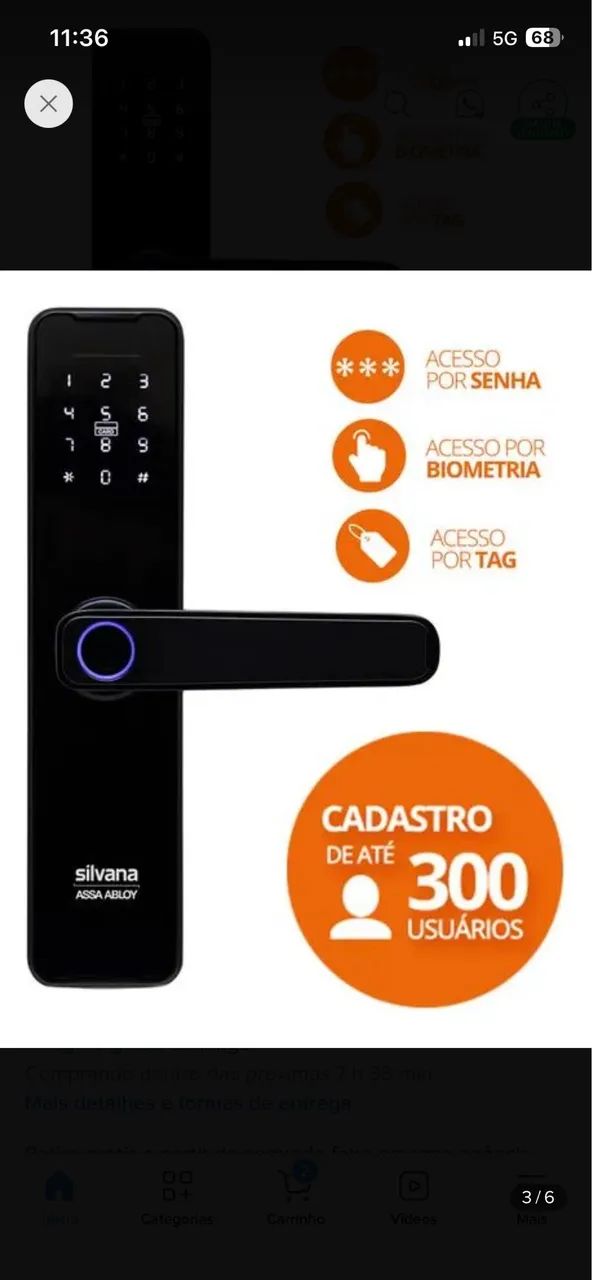 Fechadura Eletrônica  - Foto 2