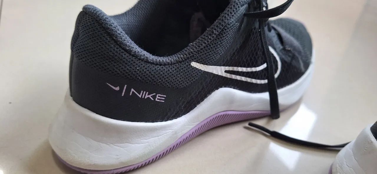Nike MC Trainer 2 Lilás e Preto TAM 34 - Foto 2