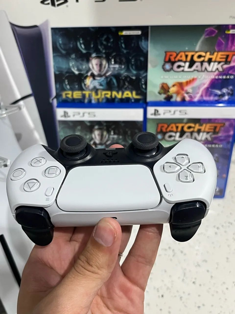PS5 SLIM COM DISCO 825GB - Foto 5