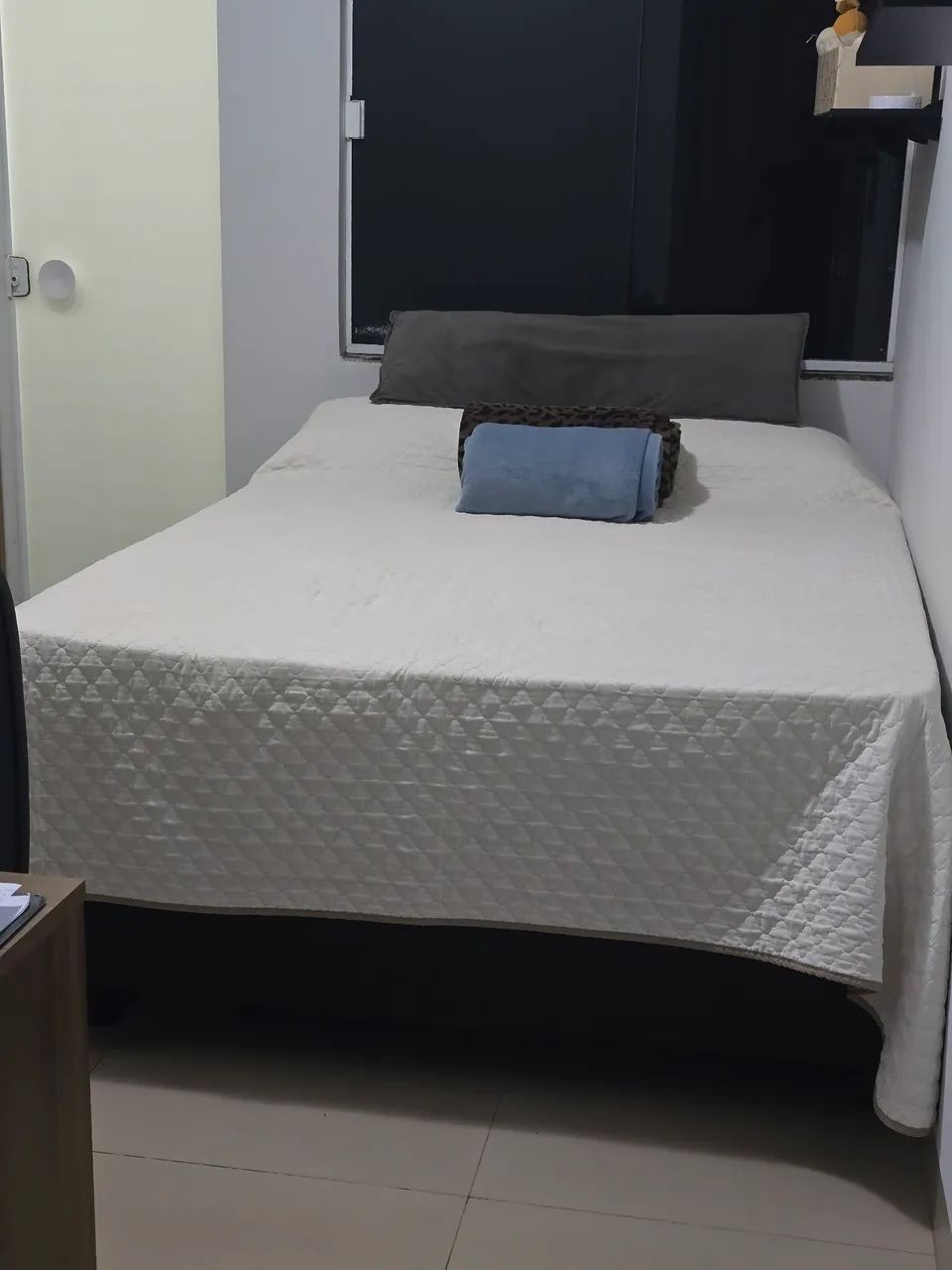Cama box casal com colchão separado- super nova