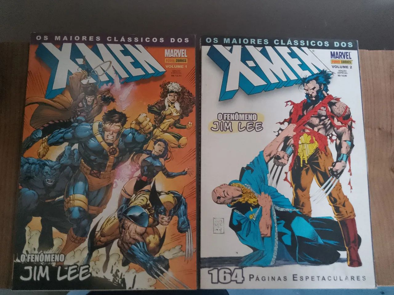 X-Men o fenômeno Jim Lee completa parte 1.& 2 - Livros e revistas