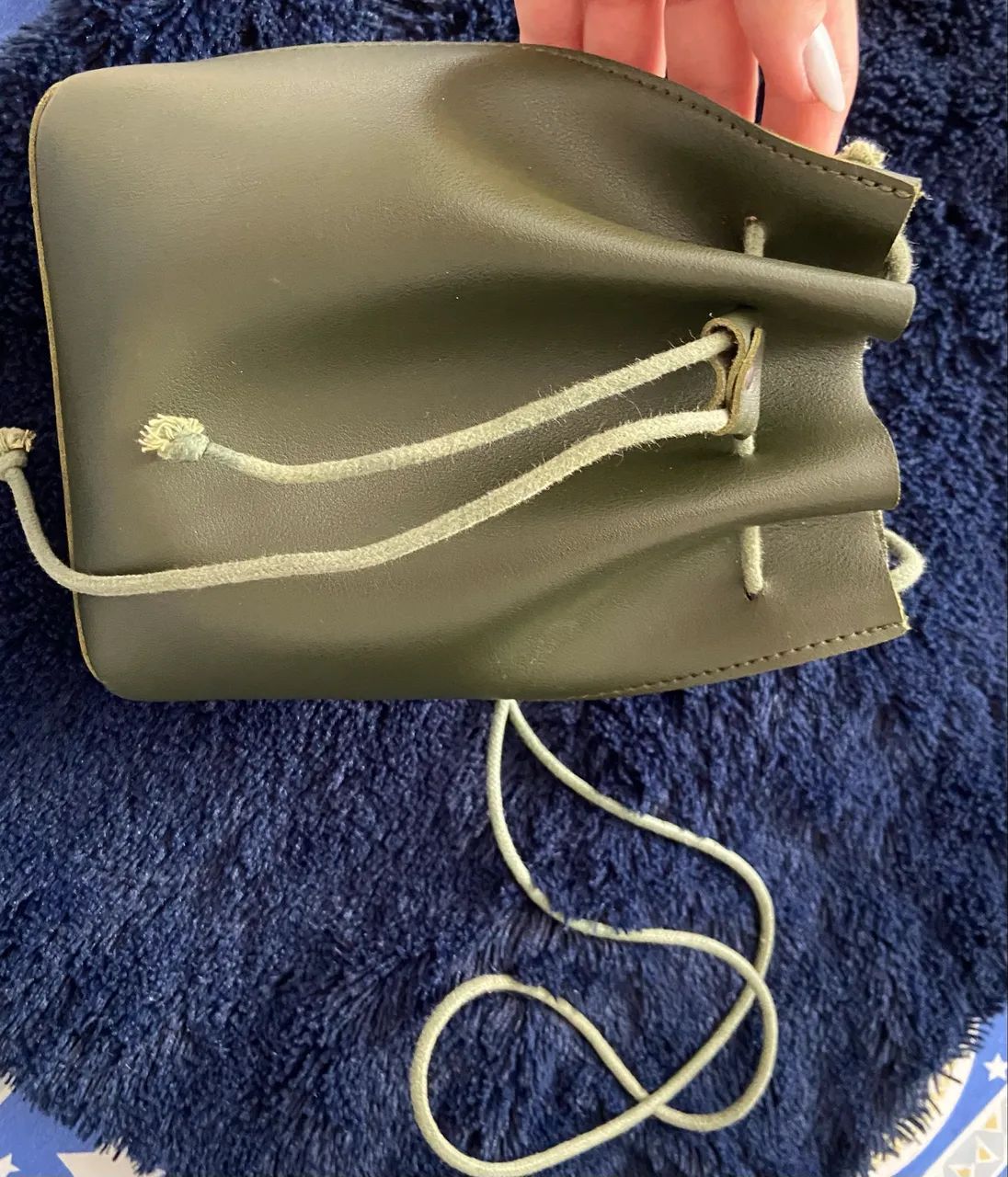 Bolsa saco verde militar  - Foto 2