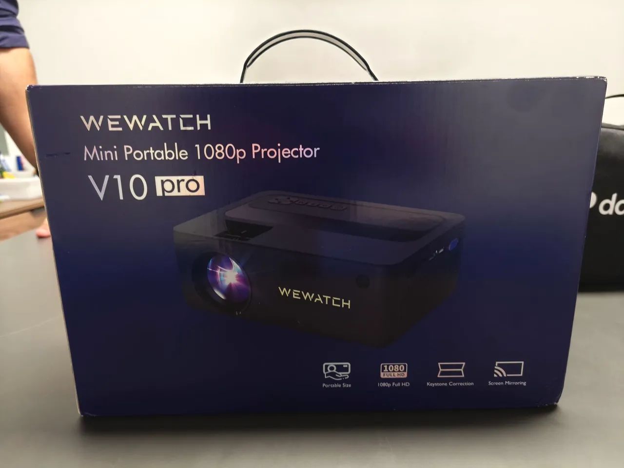Projetor WeWatch V10 Pro | Completo + Bag