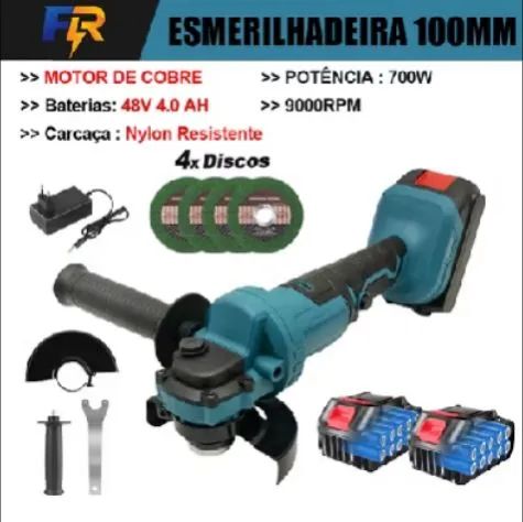Esmerilhadeira sem fio - Foto 3