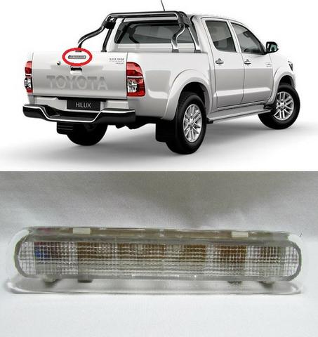 Break Light Lanterna Tampa Hilux 2012 2013 2014 2015 Branco