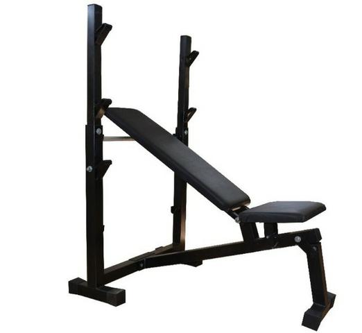 Banco Supino Reto, Inclinado E Declinado Para Musculação -Fitness Prado - Foto 5