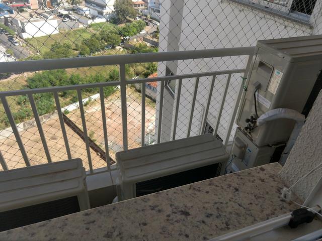 Apt.Edif.Vivart Comp. de Planejados, Ar Cond.Alguns móveis, sacada c/cort.de vidro - Foto 18