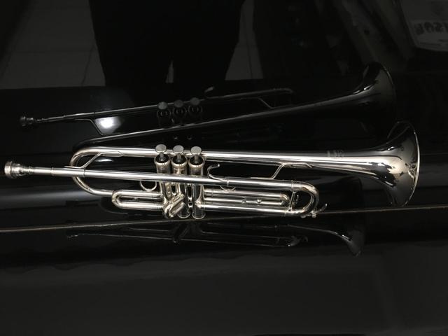 Trompete Yamaha Custon Prata - Foto 2